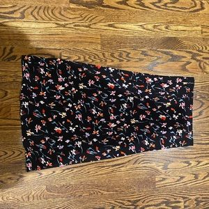 Madewell Floral Skirt